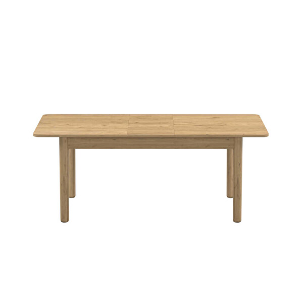 Adore Mobilya Bohem Açılır Yemek Masası Florida Meşe 160-200x78x90 CM