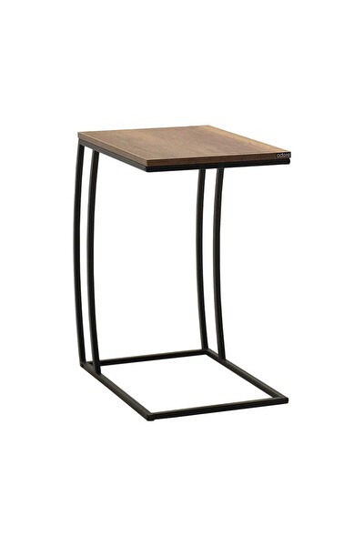 Adore Mobilya Profile C Sehpa Koyu Oslo Ceviz 50x62x35 CM Gxyxd