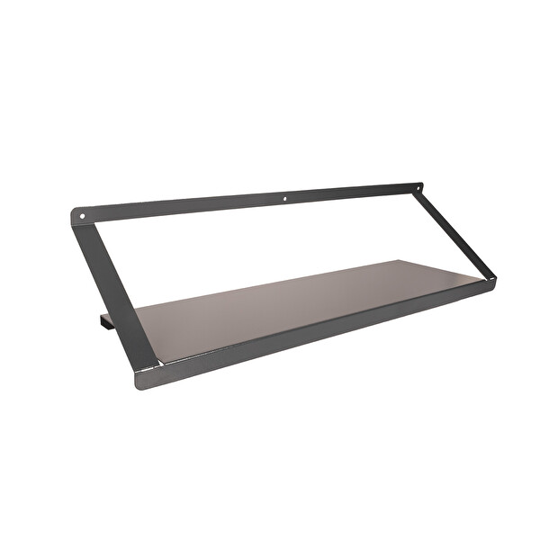 Alfafonet Ziglat 150 Serisi 700x200x150 MM Antrasit Gri 20 KG Taşıma Kapasiteli Endüstriyel Duvar Tipi Raf