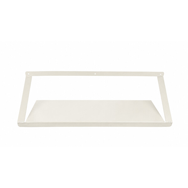 Alfafonet Ziglat 150 Serisi 700x200x150 MM Mat Beyaz 20 KG Taşıma Kapasiteli Endüstriyel Duvar Tipi Raf