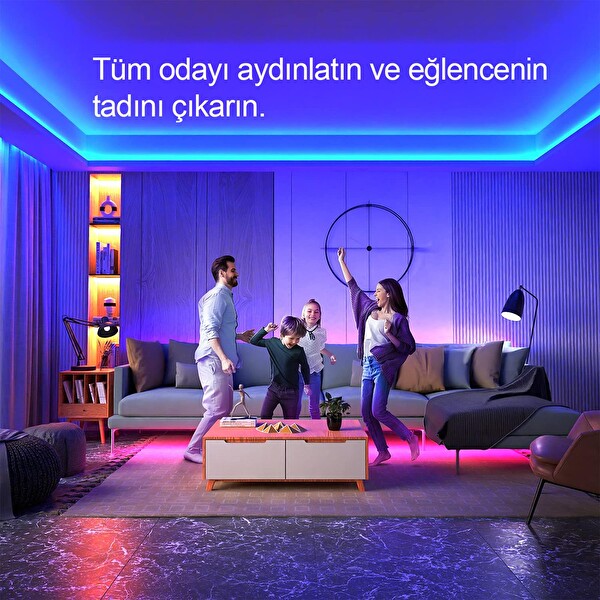 Xiaomi Yeelight YLDD05YL LED RGB Wi-Fi 1S 2 M Işık Şeridi
