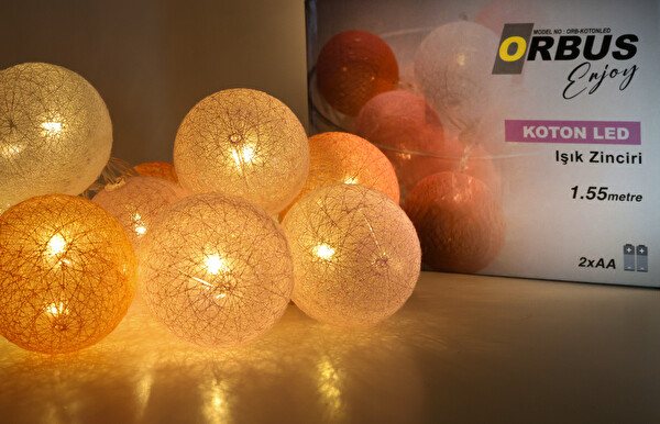Orbus Koton Led 1.55 M Top Işık Zinciri