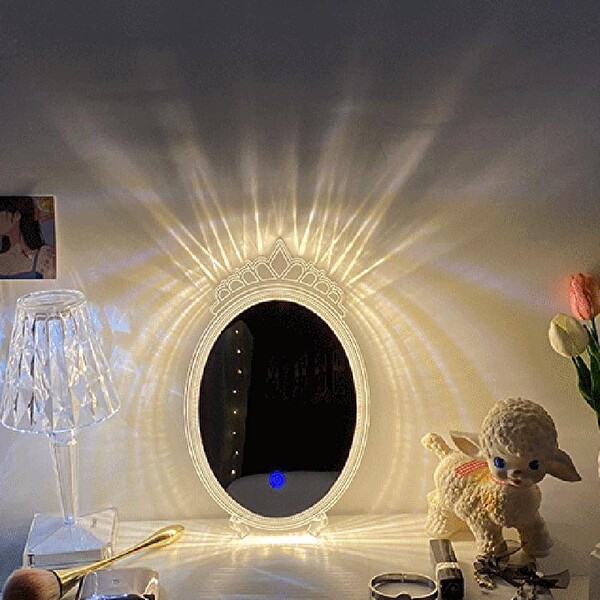 Torima LW-11 Dekoratif Kristal Elmas LED Masa Aynası