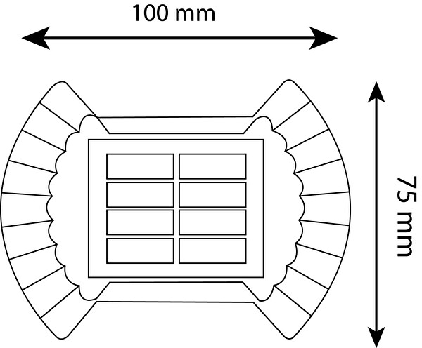 Gündoğdu Aydınlatma 5 W Mimas Solar Aplik Günışığı