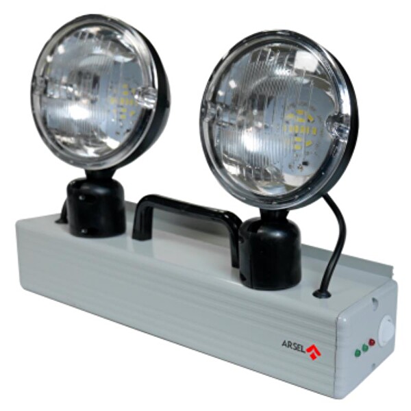 Arsel Versalite-LP VSA-214L (lifepo4) Acil Aydınlatma Armatürü Kesintide 180 DK Yanan 2x14 Led Lamba