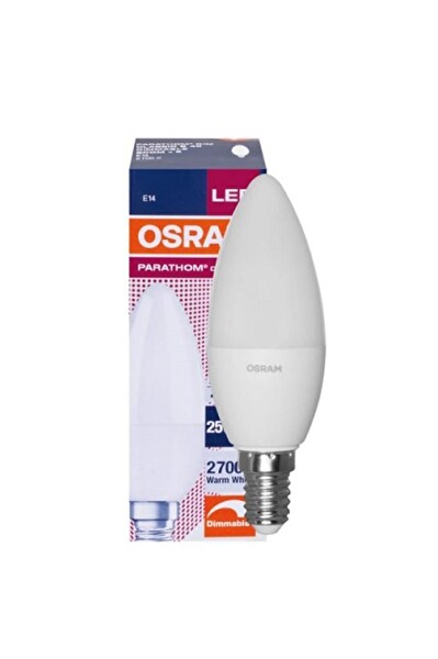 Osram Parathom 4.9W-5W (40W) Dim Led Mum Ampul Sarı 2700K E14