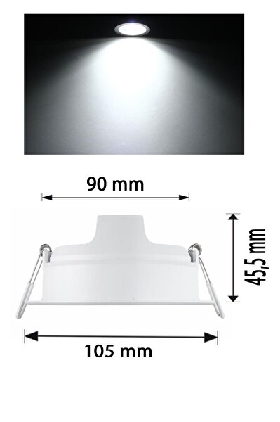 Philips Meson 5-5.5W 65K Led Panel Beyaz