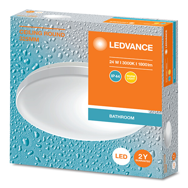 Ledvance 24W IP44 Sarı Işık Led Plafonyer