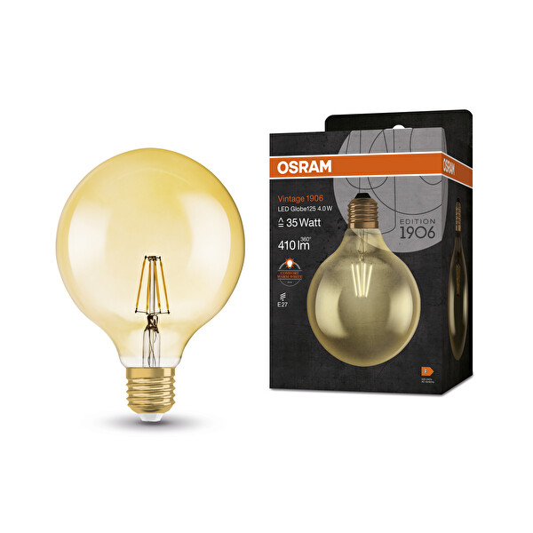 Osram LED Globe Flament 4W Gold