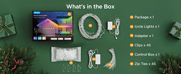 Govee H70D13D1 Icicle Sarkıt LED Aydınlatma