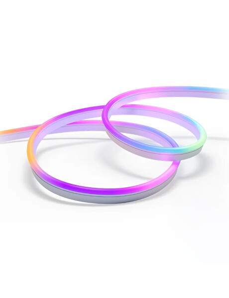 Mega Oto Market Sese Duyarlı Animasyonlu RGB Kumandalı 5 Metre Neon Şerit Hortum Led USB ve App Uyumlu