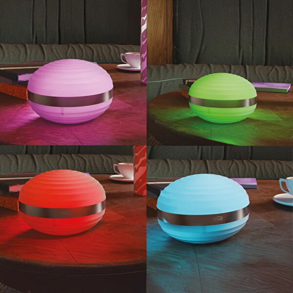 House Pratik HP69 Şarjlı Kumandalı Akıllı Gece Lambası Beyaz