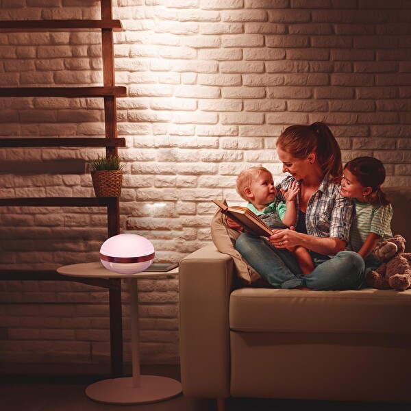 House Pratik HP69 Şarjlı Kumandalı Akıllı Gece Lambası Beyaz