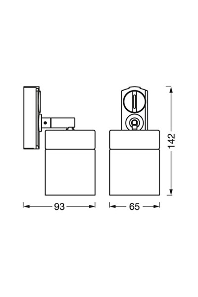 Ledvance Led 2700K IP20 GU10 Duy Sarı Işık Alüminyum Beyaz Kasa Gold İç Mekan Raylı Spot