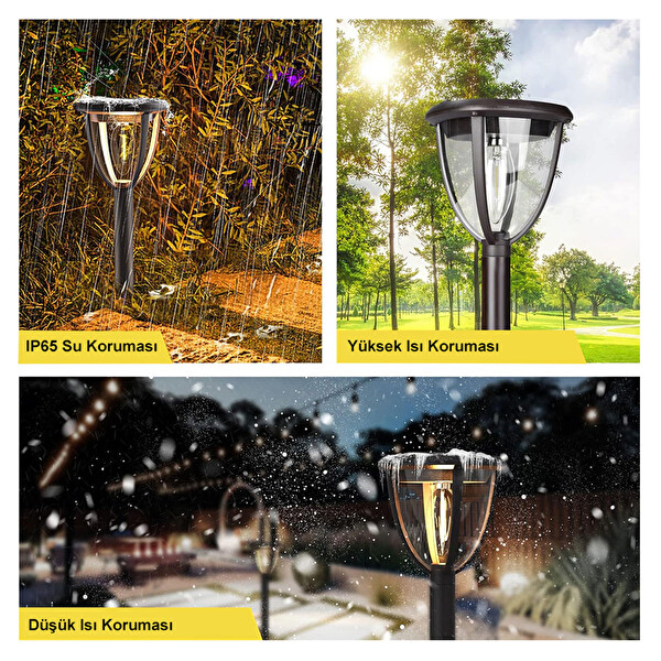 Greentech GT-SL21 Güneş Enerjili LED Aydınlatma 2 Adet