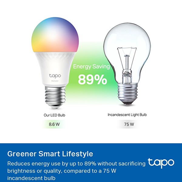 TP-Link Tapo L535E Matter Wi-Fi LED Akıllı Ampul