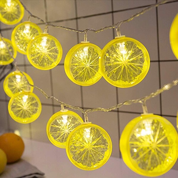 Evimdeyokyok 2 M 10 Led Pilli 2 Kademeli Limon Led Işık 6200-269