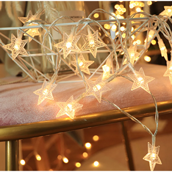 Evimdeyokyok 2 Kademeli Pilli Yıldız Led Gün Işığı