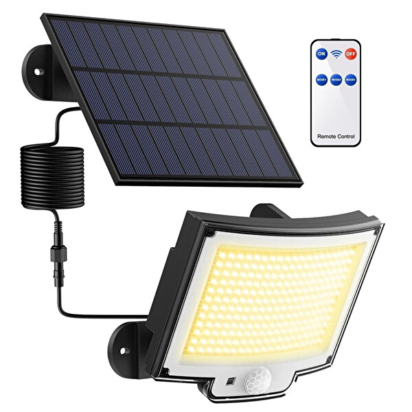 Greentech GT-SL33 228 Boncuk LED Güneş Enerjili Hareket Sensörlü Aydınlatma