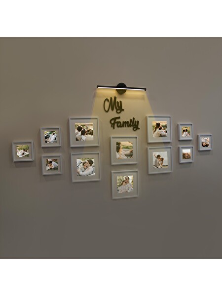 ILife Karma Sök-Tak Günışığı Yapışkanlı Pilli LED Aplik 38 CM