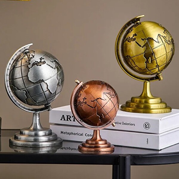 Evimdeyokyok Metal Dünya Küresi