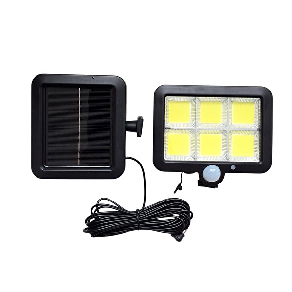 Upway Güneş Enerjili Sensörlü 800 LM 120 Led Lamba Dış Mekan Solar Aydınlatma