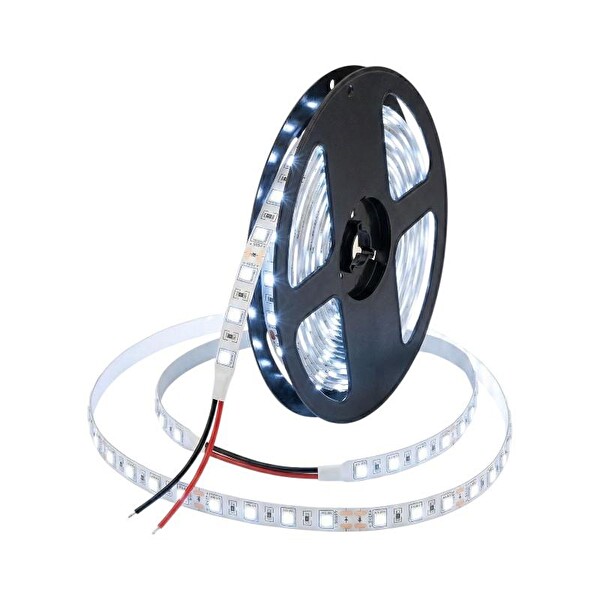 Electroon Beyaz 60 LED - 3 Çip İç Mekan 12 Volt 5 M Şerit LED