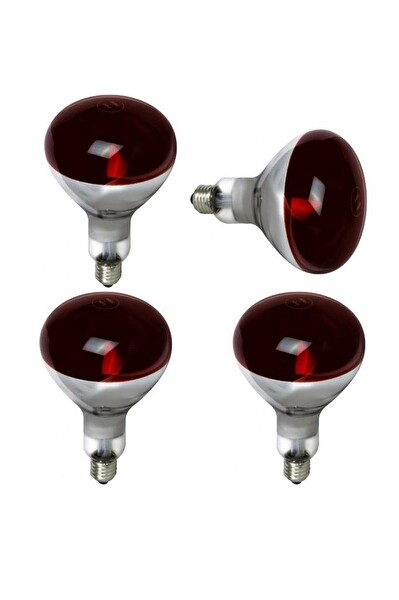 Şahnet 150W Kırmızı Infrared Ampul E27 Isıtıcı Lamba