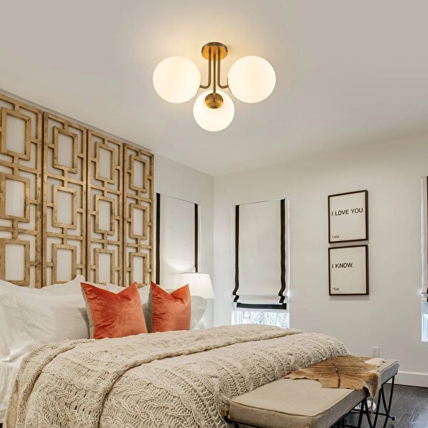 Avize Pazarı Rsylight 3'lü Modern Eskitme Kaplama Plafonyer Avize