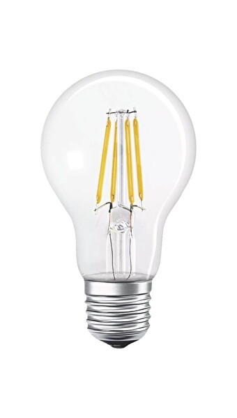 Ledolet 4W Filamentli Led Ampul A60 E27 Dim Vintange Rustik Lamba Sarı Işık 2700K