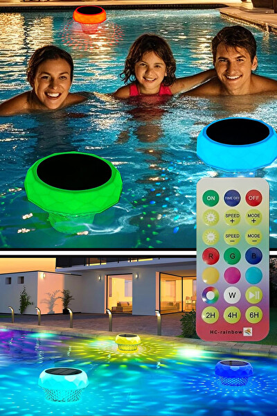 Greentech Güneş Enerjili Havuz LED Aydınlatma GT-PL02 1 Adet