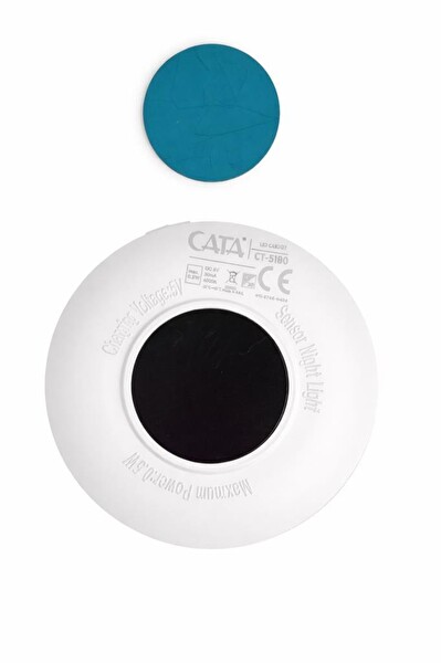 Cata CT-5180 Fotosel Sensörlü Şarjlı Led Dolap İçi Merdiven Mıknatıslı Kablosuz Gece Lambası
