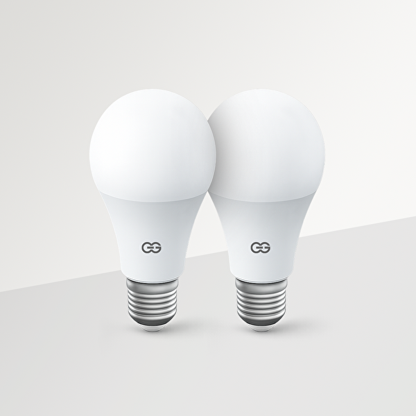 Günsan 2'li LED Ampul 18W Sarı Işık E27 3000K 1825 Lümen 2 Adet