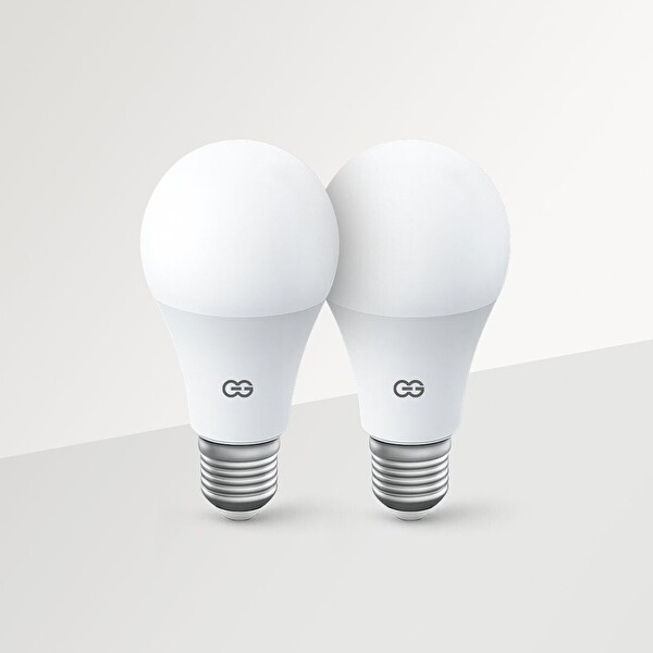 Günsan 2'li LED Ampul 7W Beyaz Işık E27 6500K 630 Lümen 2 Adet