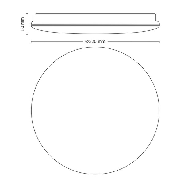 Philips Moire CL200 17W 2700K Günışığı LED Tavan Armatürü