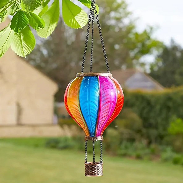 Esk Güneş Enerjili Alev Efektli Su Geçirmez Sensörlü Balon Lamba