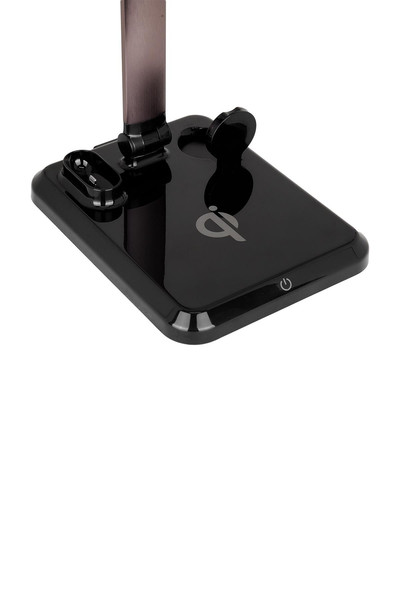 Hzl Store Kablosuz Şarj Özellikli 3 Kademeli Watch Airpods iPhone Aynı Anda Şarj Edebilen Göz Yormayan LED Masa Lambası