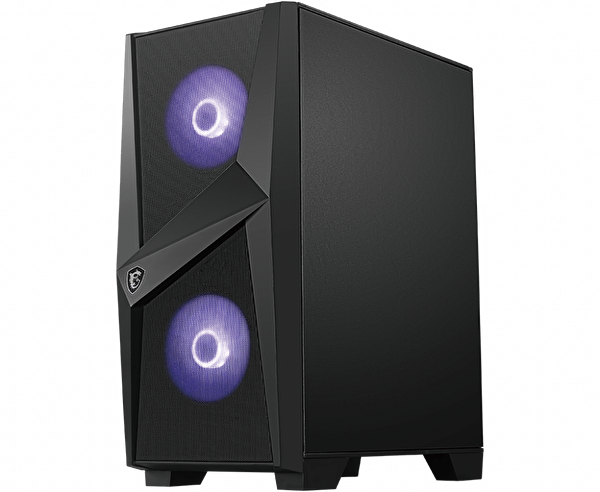 MSI MAG Forge 100M Tempered Glass RGB USB 3.2 Mid Tower Kasa