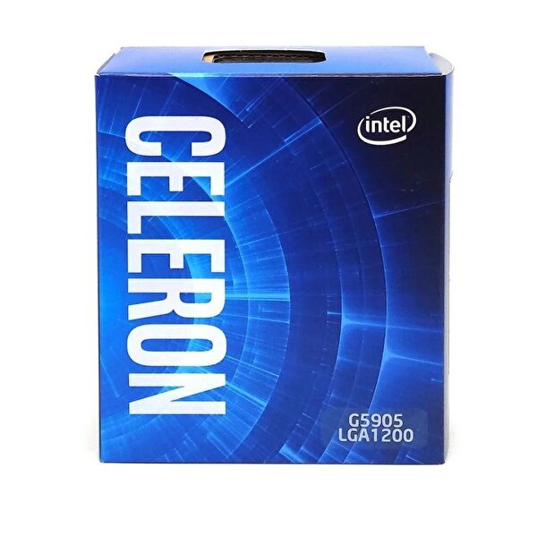 Intel Intel Celeron G5905 3.5 GHz 4 MB 2 Çekirdek 1200P Box İşlemci