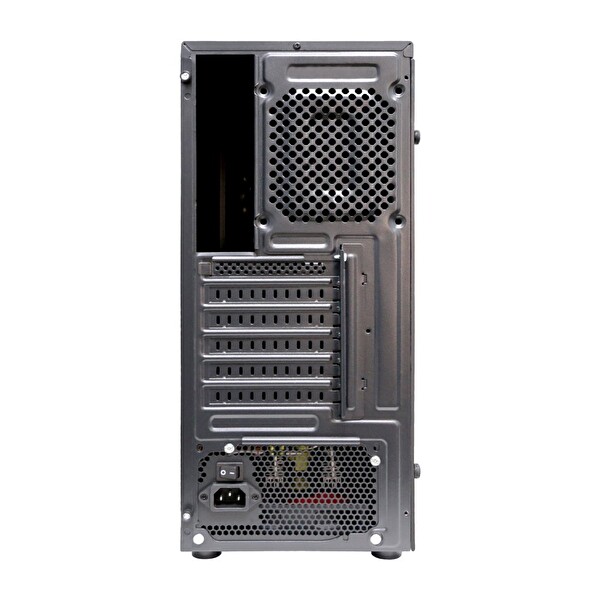 Turbox 192-6 4xRGB Fan USB 2.0 250W 300W mATX Kumandalı Gaming Bilgisayar Kasası