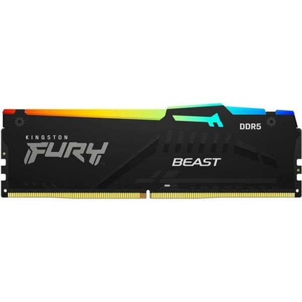 Kingston FURY BEAST DDR5 メモリー8GB 2枚セット Kingston Fury Beast RGB KF552C40BBAK2-64 64 GB (2x32 GB) DDR5 5200