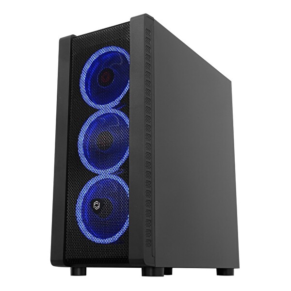 Frisby FC-9320G 600W 80+ Dahili Psu'lu Usb 3.0 4 X Rgb Fan Midi Tower Siyah Oyuncu Kasası