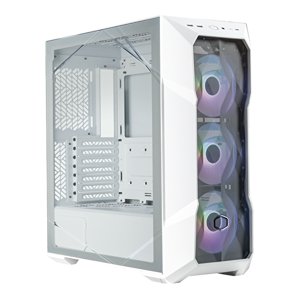 Cooler Master Masterbox TD500 V2 Beyaz Argb Usb 3.2 Tempered Glass Atx Mid Tower Beyaz Bilgisayar Kasası