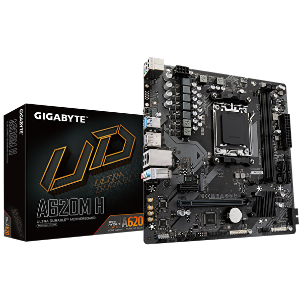 Gigabyte
										 A620M H AMD A520 DDR5 AM5 ATX Anakart