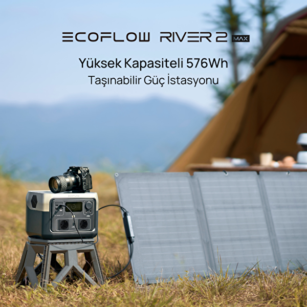 EcoFlow River 2 Max 512 Wh Güç Kaynağı