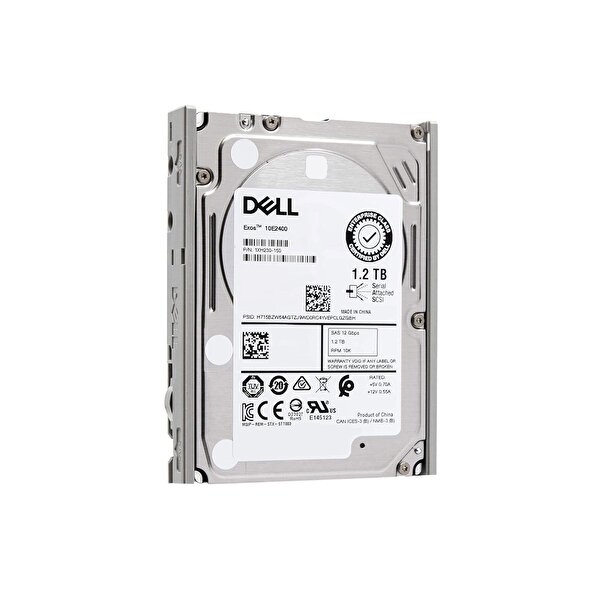 Dell Dell Exos 10E2400 2.5" 1.2 TB Sas 10000 RPM Sata Harddisk