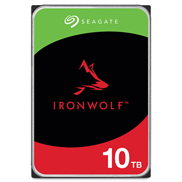 Seagate Seagate Ironwolf ST10000VN000 10 TB 7200RPM 256MB 210MB/s 3.5" Sata 3 Nas Harddisk