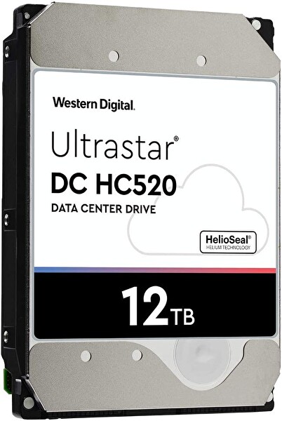 WD
										 Ultrastar HUH721212ALE604 3.5" 12TB 7200RPM 512MB HC520 0F30146 Sabit Disk