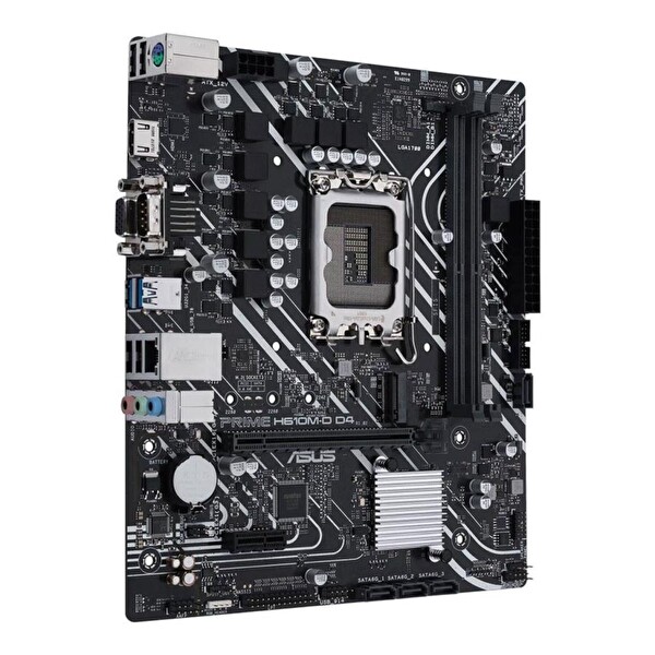 Asus Prime H610M-D Intel H610 5600 MHz DDR5 Soket 1700 Matx Anakart