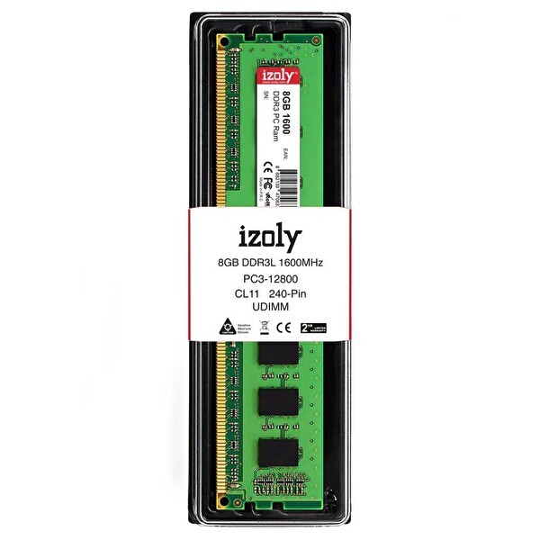 İzoly ZL8GD31600C11 8 GB DDR3 1600 MHz 240-PIN Desktop RAM